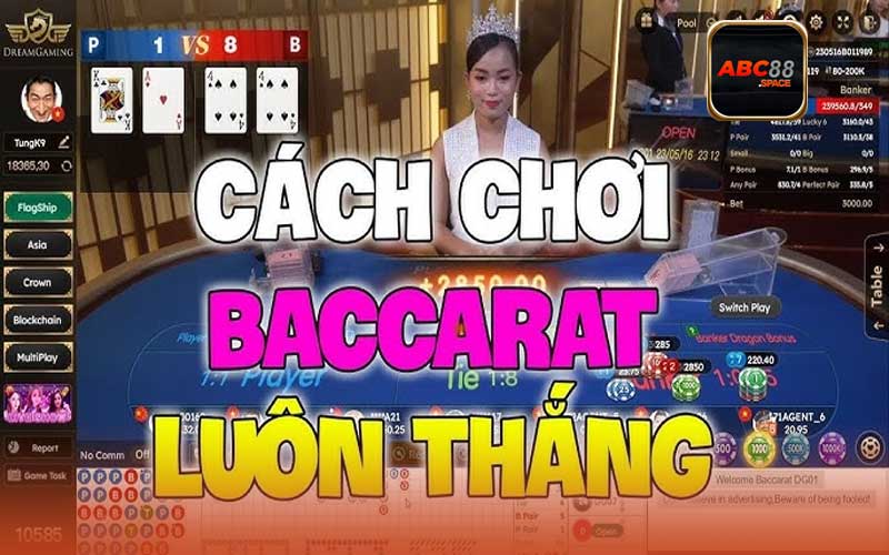 ảnh đại diện cách chơi baccarat